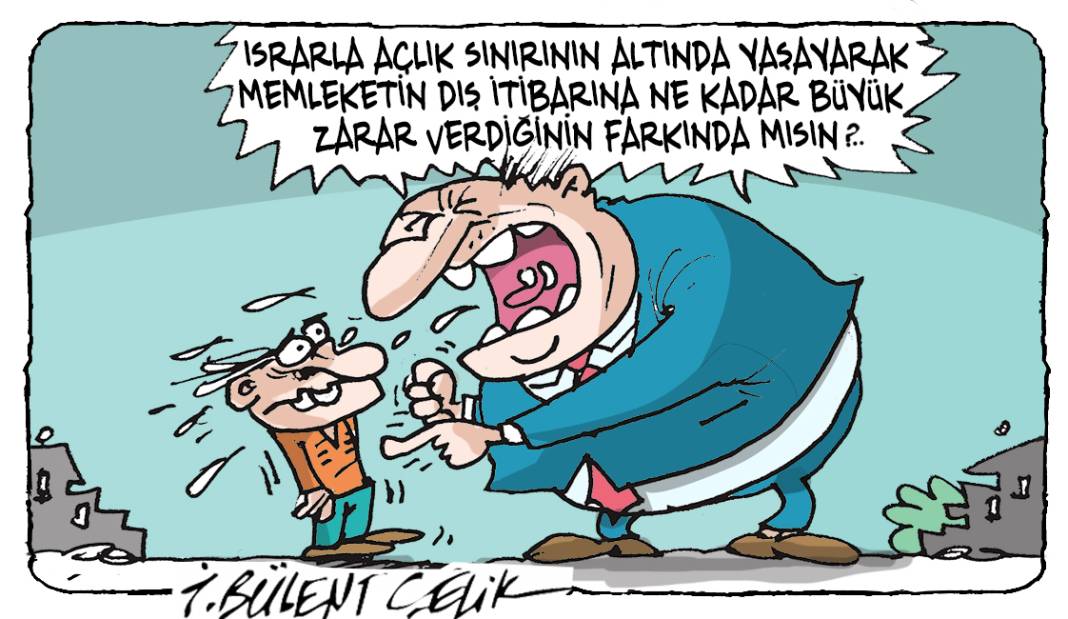 İ. Bülent Çelik'in 25 Aralık 2025 tarihli karikatürü 1